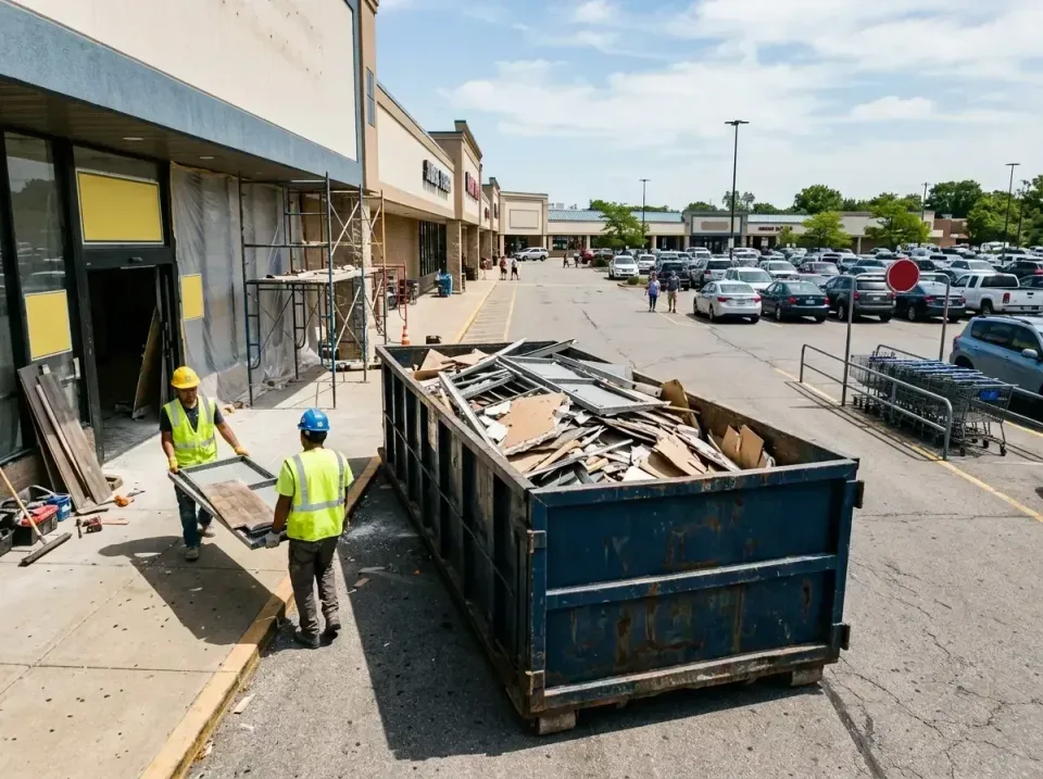 retail-store-renovation-debris-003 — frequently asked questions, Roll-off Dumpster Rentals in Lake Forest, CA